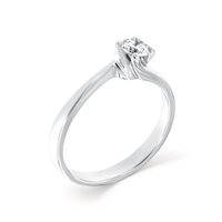 Ring Roman Gioielli Woman in White Gold Diamante 0.28 Ct R406A25N172M45 - R406A25N172M45
